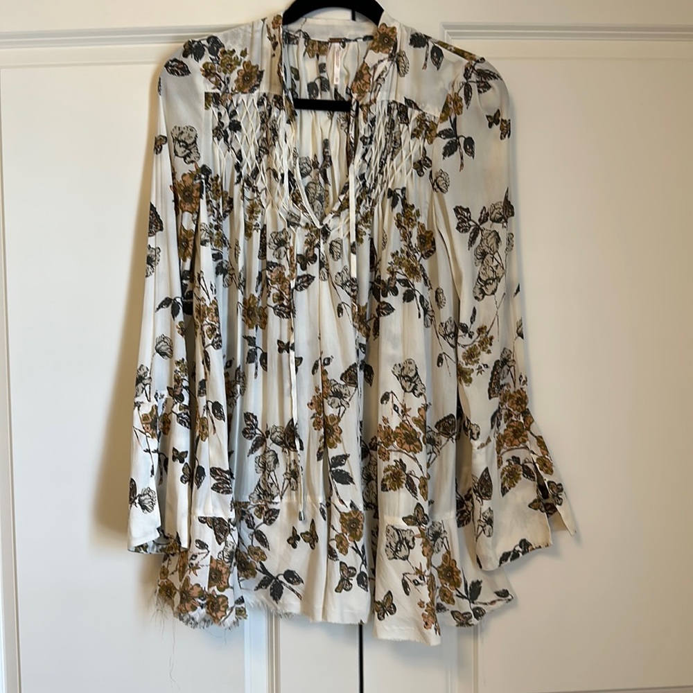 Free People - Floral blouse - Xs